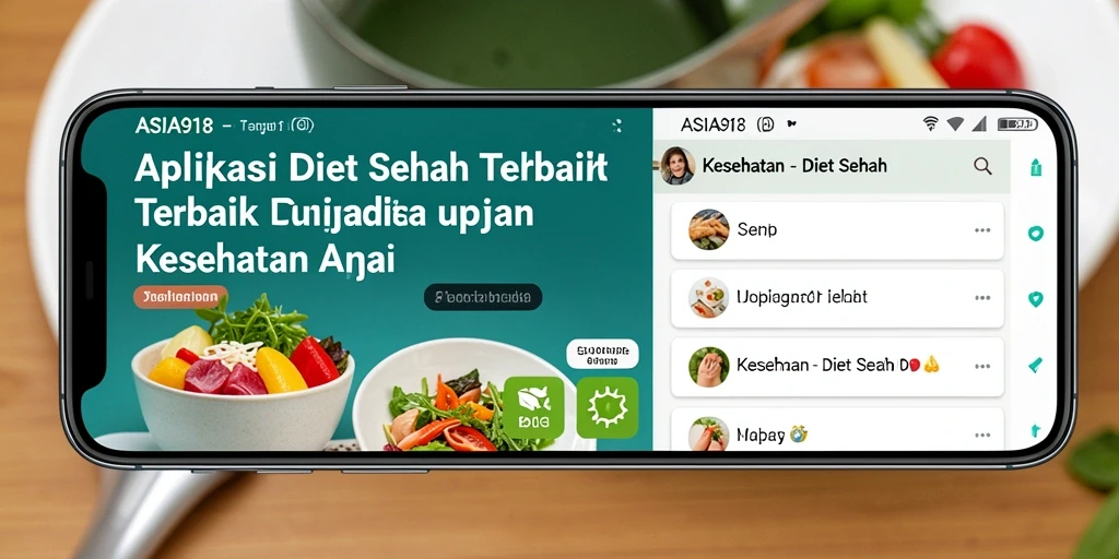 Tampilan antarmuka ASIA918 yang intuitif dan menarik.