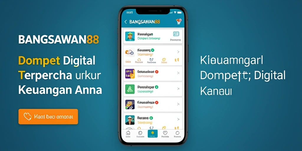 Antarmuka aplikasi BANGSAWAN88 yang intuitif dan mudah digunakan.