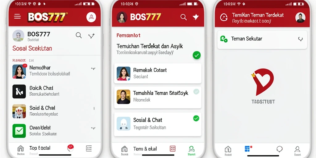 Tampilan antarmuka BOS777 yang sederhana dan menarik.