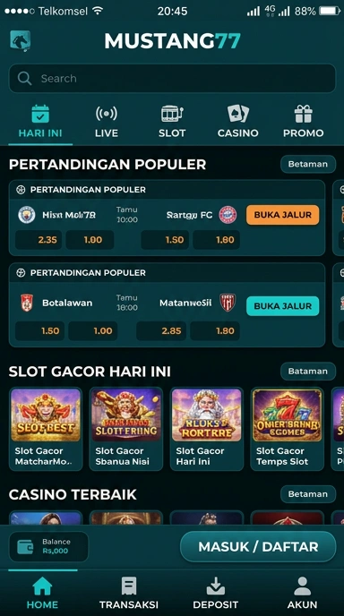 Link Alternatif mustang77 untuk Pengguna Android