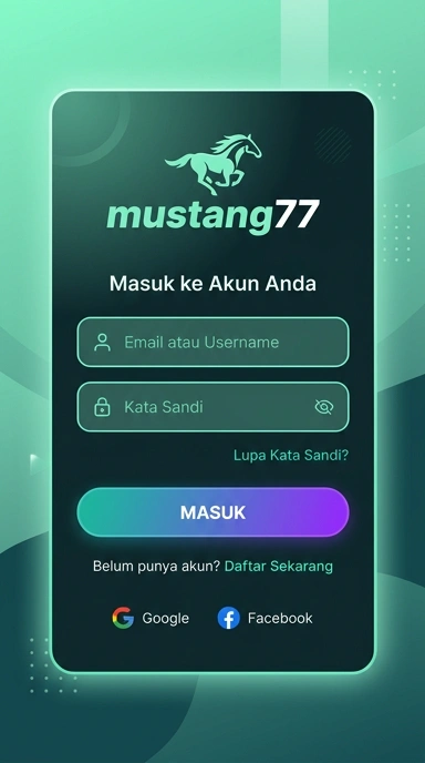 Masuk Akun Anda di mustang77